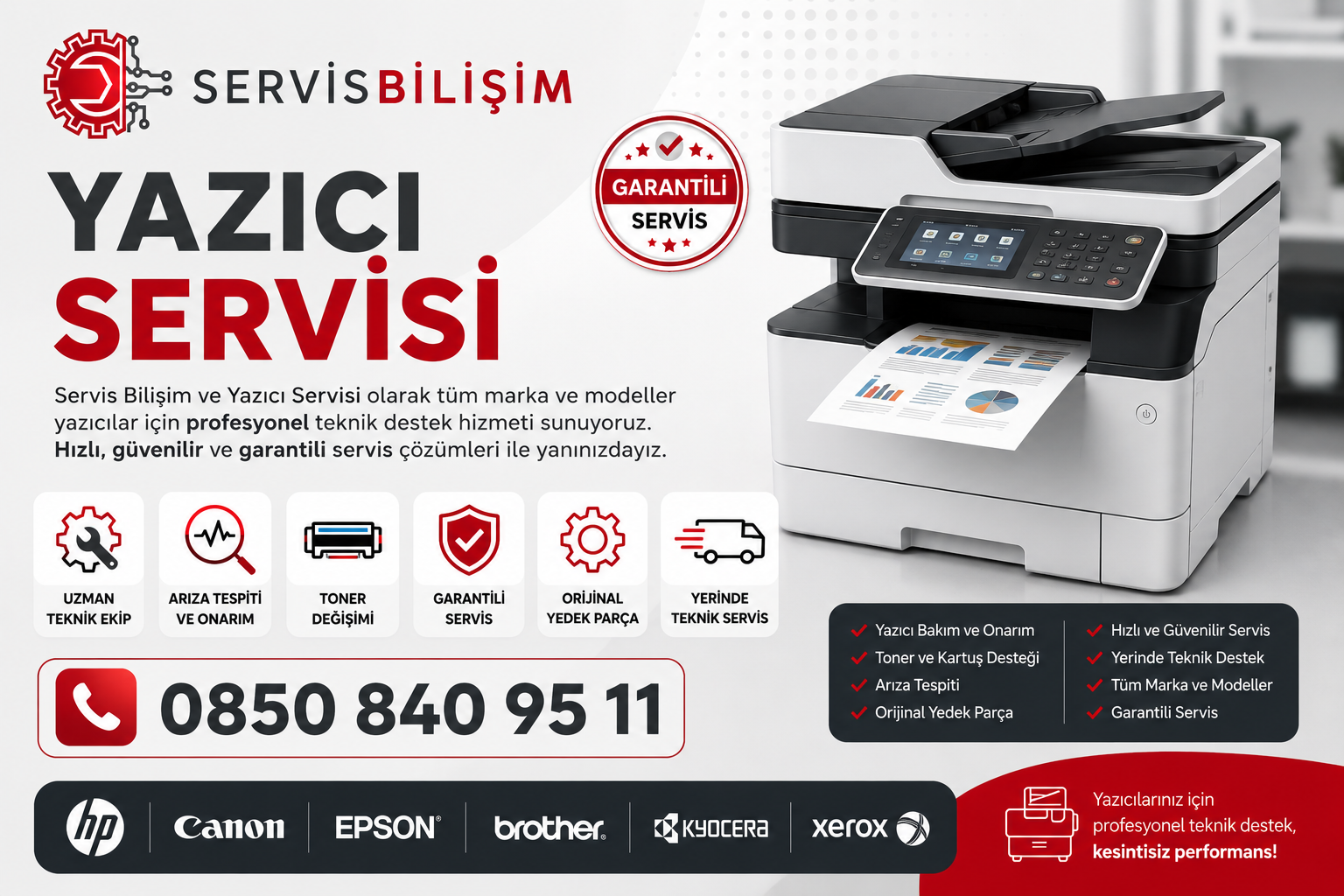 Yazıcı Servisi