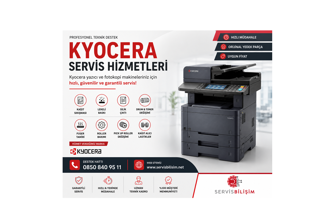 Kyocera Servisi 0850 840 95 11