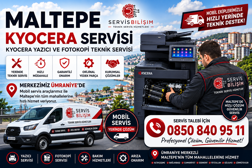 Maltepe Kyocera Servisi 0850 840 95 11