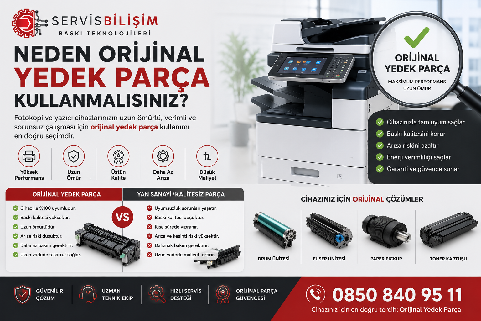 Yedek Parça Desteği