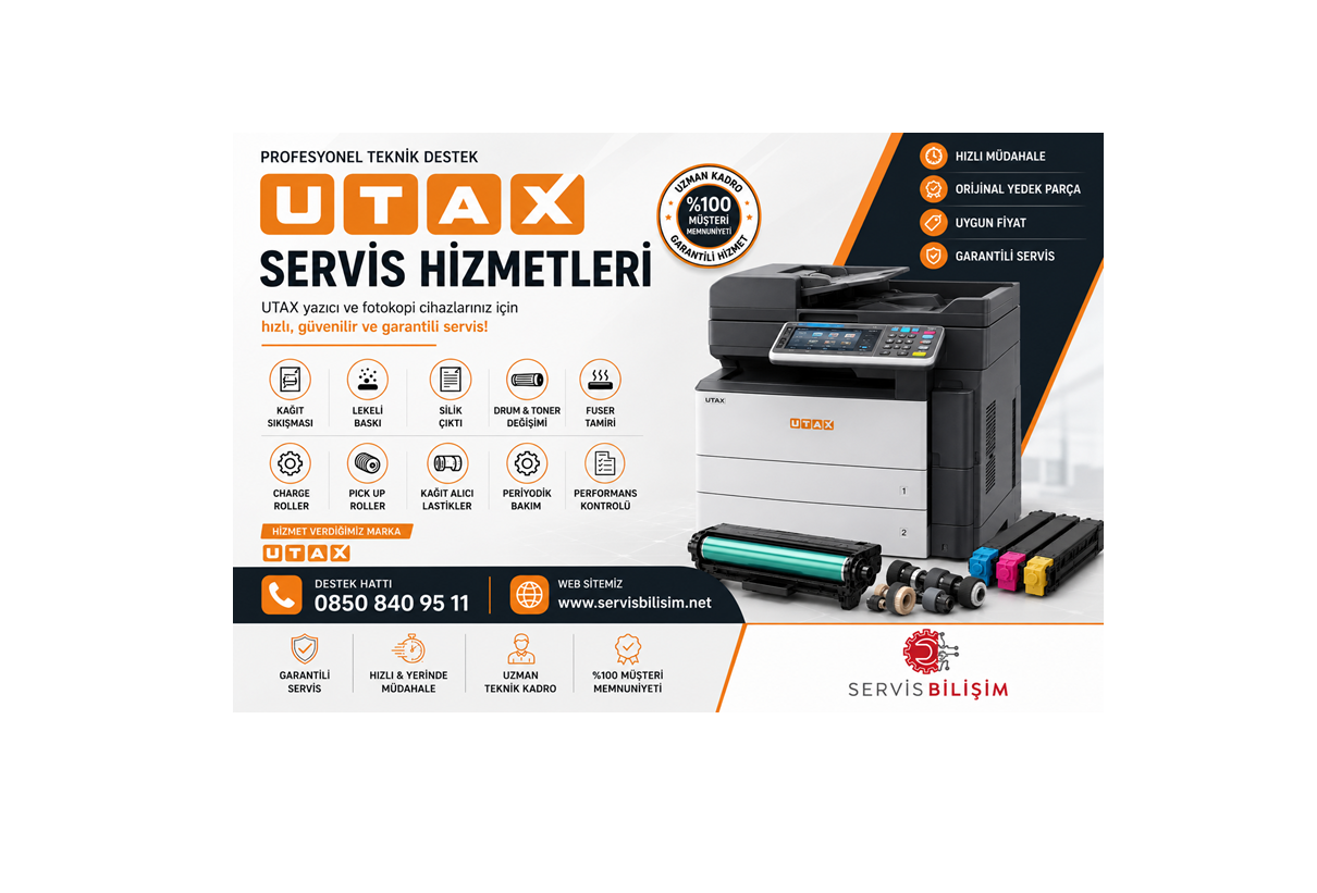 Utax Servisi 0850 840 95 11