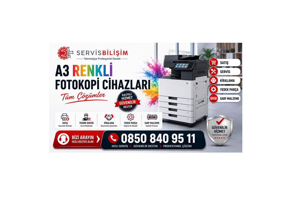 A3 Renkli Fotokopi Cihazları