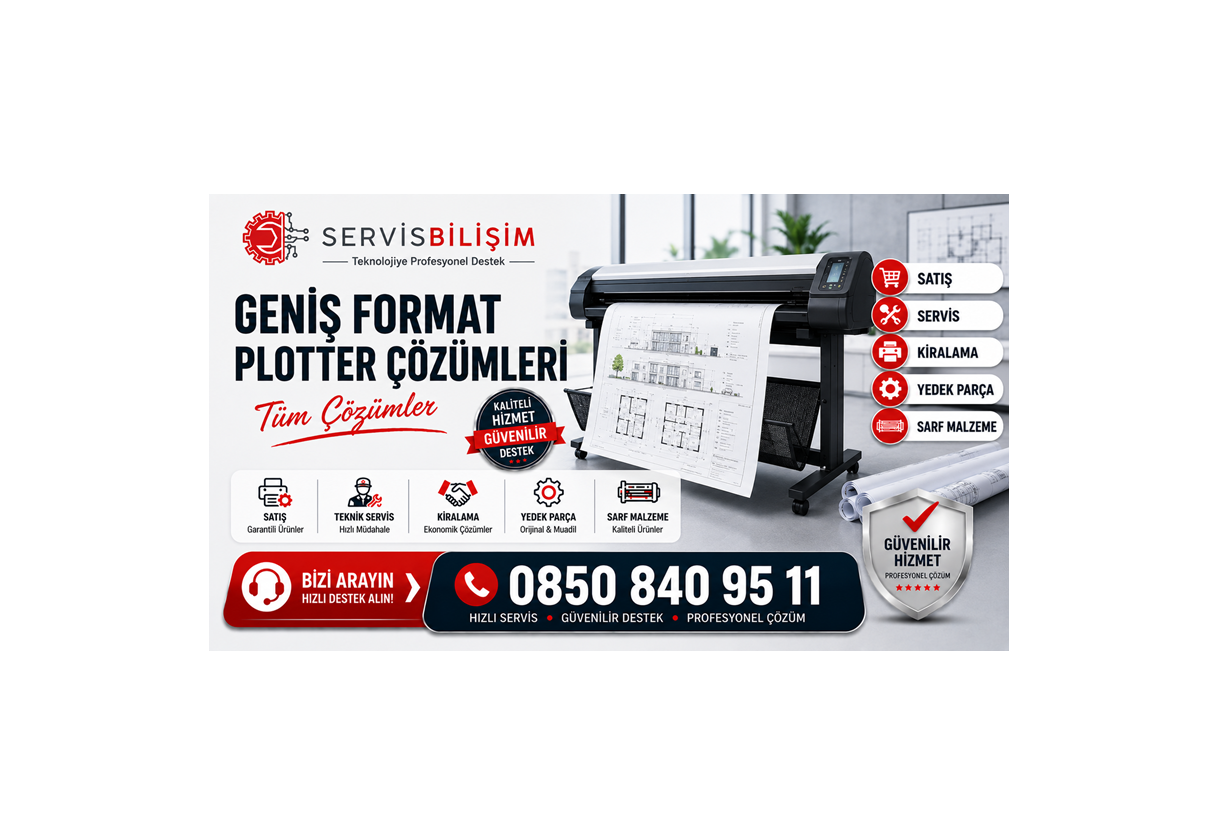 Geniş Format Yazıcı - Plotter Cihazları