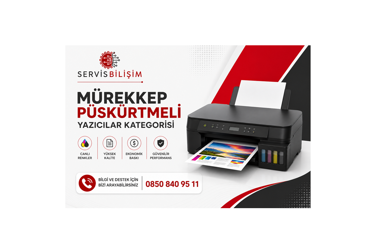 Mürekkep Püskürtmeli Yazıcılar