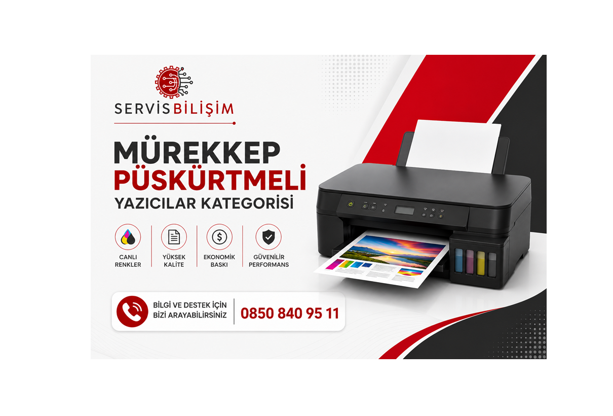 Mürekkep Püskürtmeli Yazıcılar