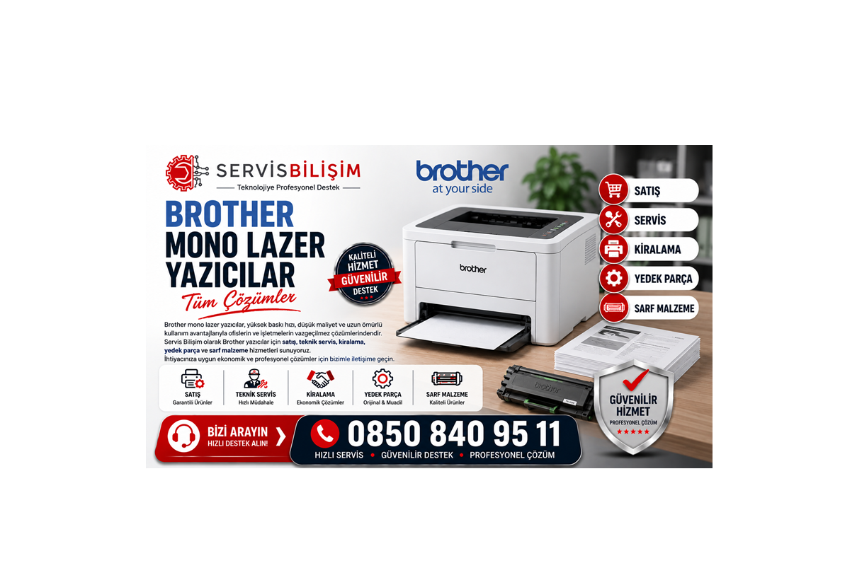 Brother Mono Lazer Yazıcılar