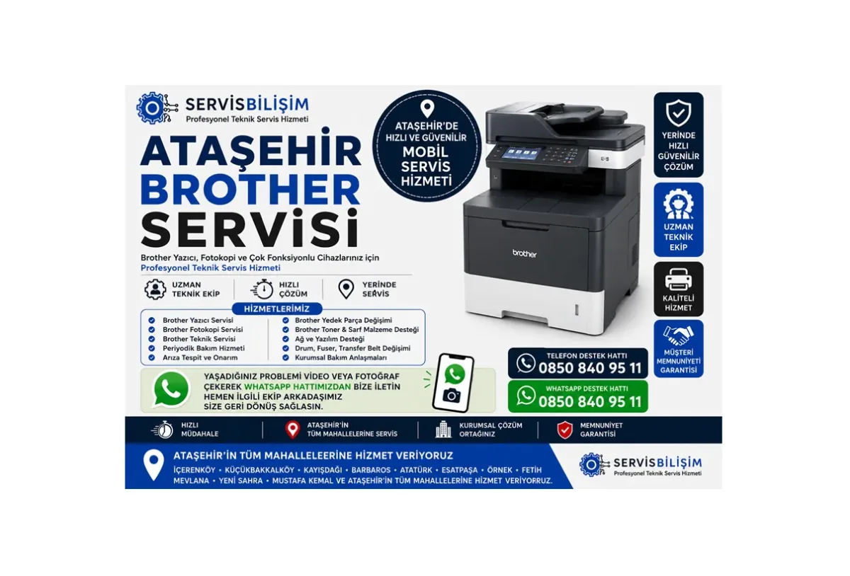 Ataşehir Brother Servisi