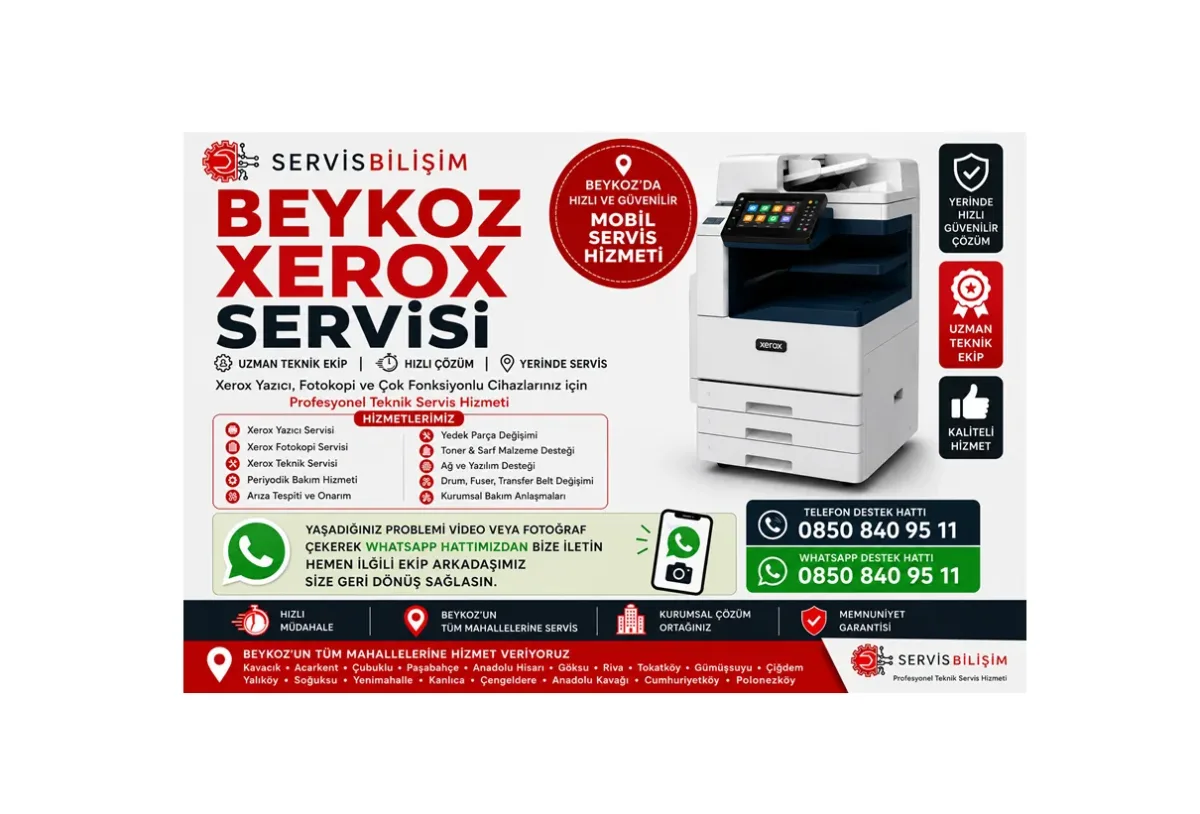 Beykoz Xerox Servisi