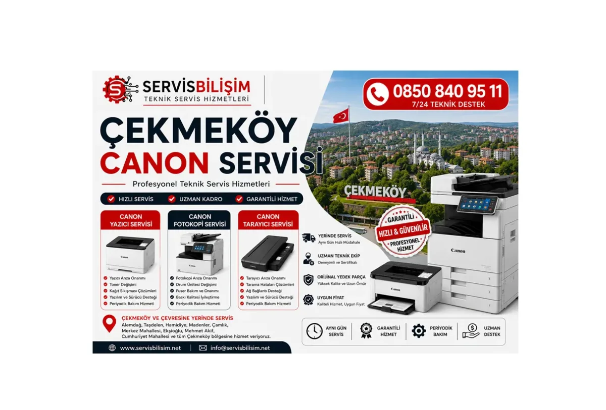 Çekmeköy Canon Servisi