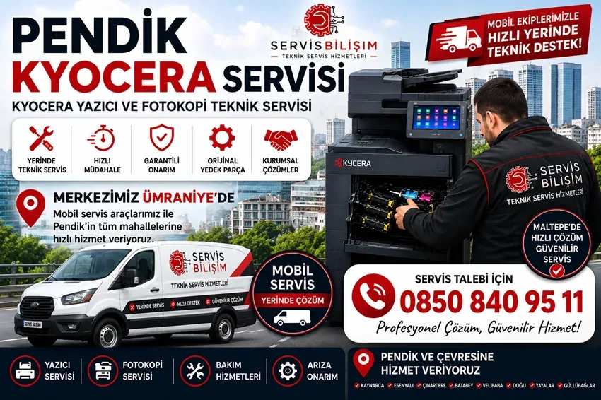 Pendik Kyocera Servisi