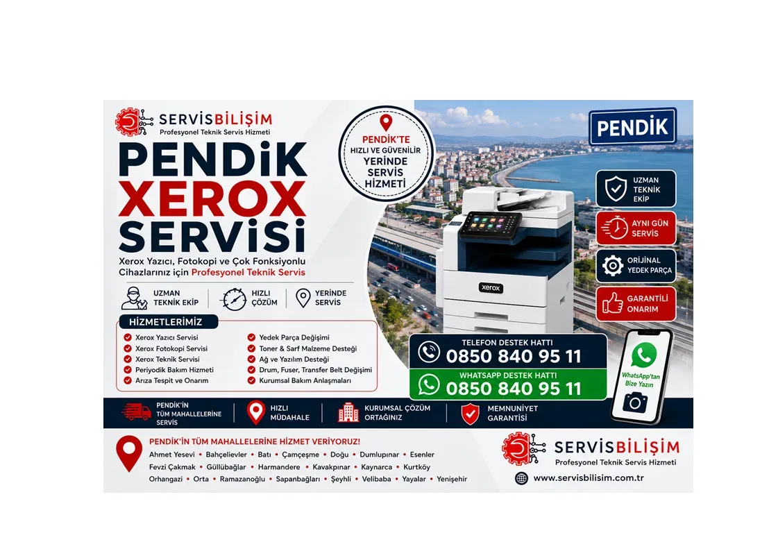 Pendik Xerox Servisi
