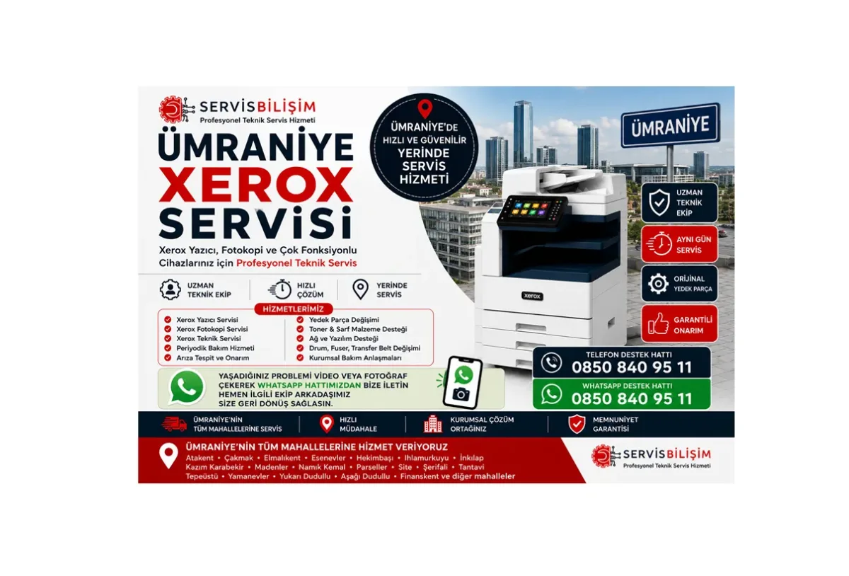 Ümraniye Xerox Servisi