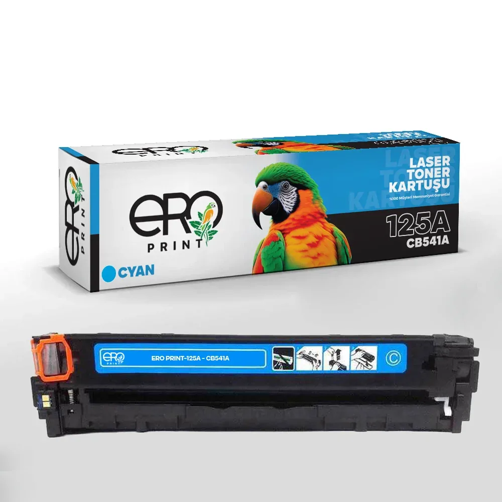 HP 125A /CB541A Mavi Muadil Toner