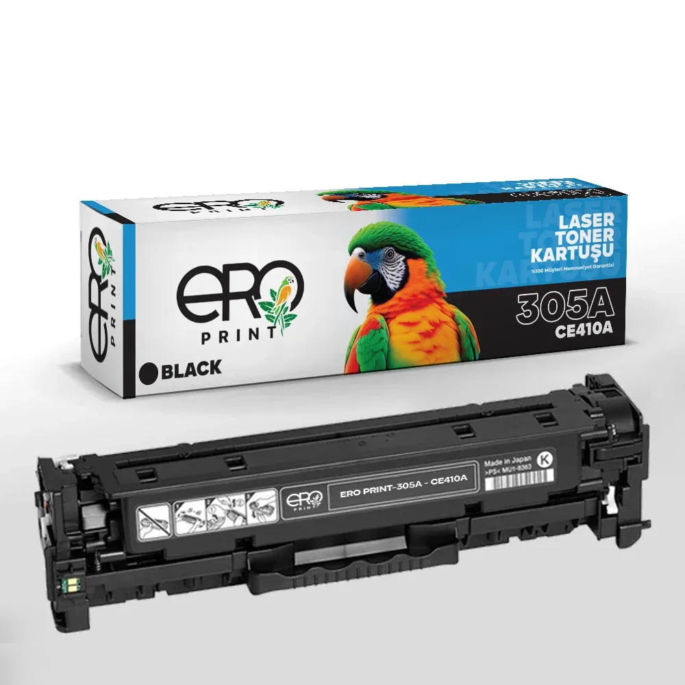 HP 305A /CE410A Siyah Muadil Toner