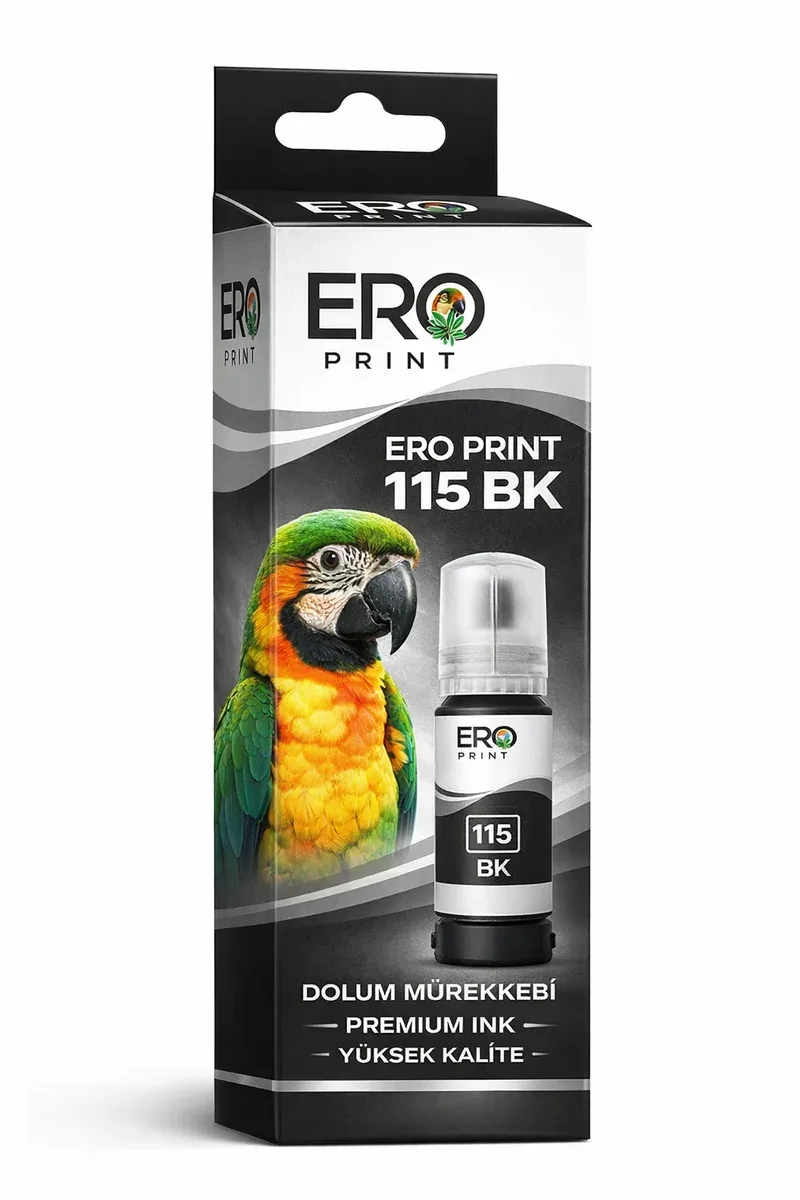 Epson 115 Muadil Siyah Mürekkep Şişe (C13T07C14A)