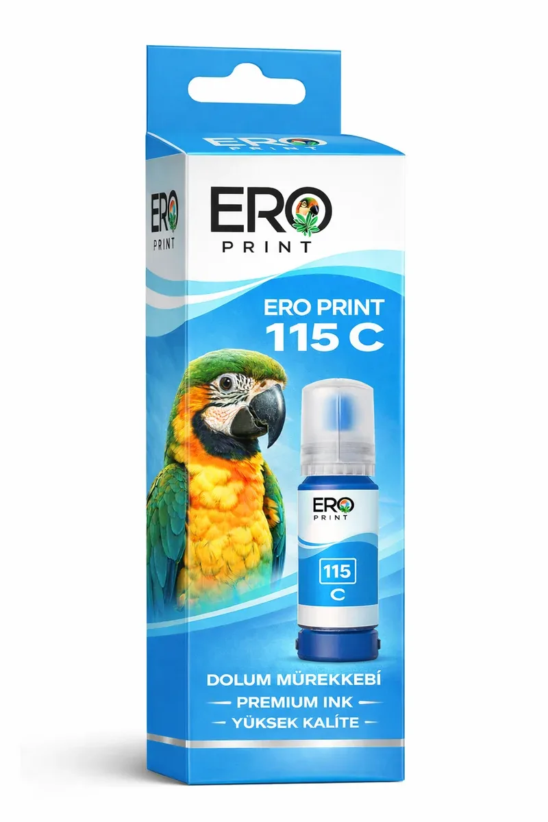 Epson 115 Muadil Mavi Mürekkep Şişe (C13T07D24A)