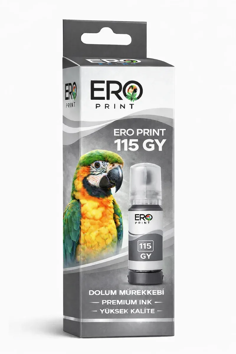 Epson 115 Muadil Gri Mürekkep Şişe (C13T07D54A)