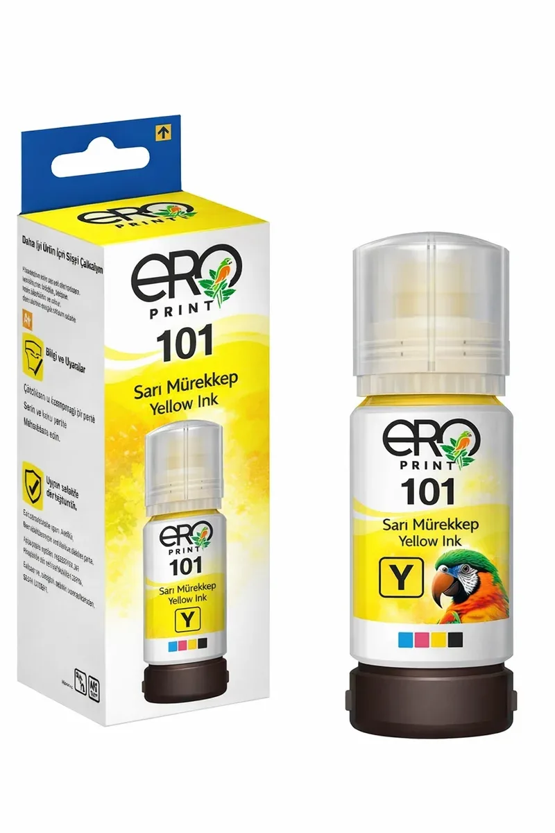 Epson 101 C13T03V44A Sarı Muadil Mürekkep 70ML