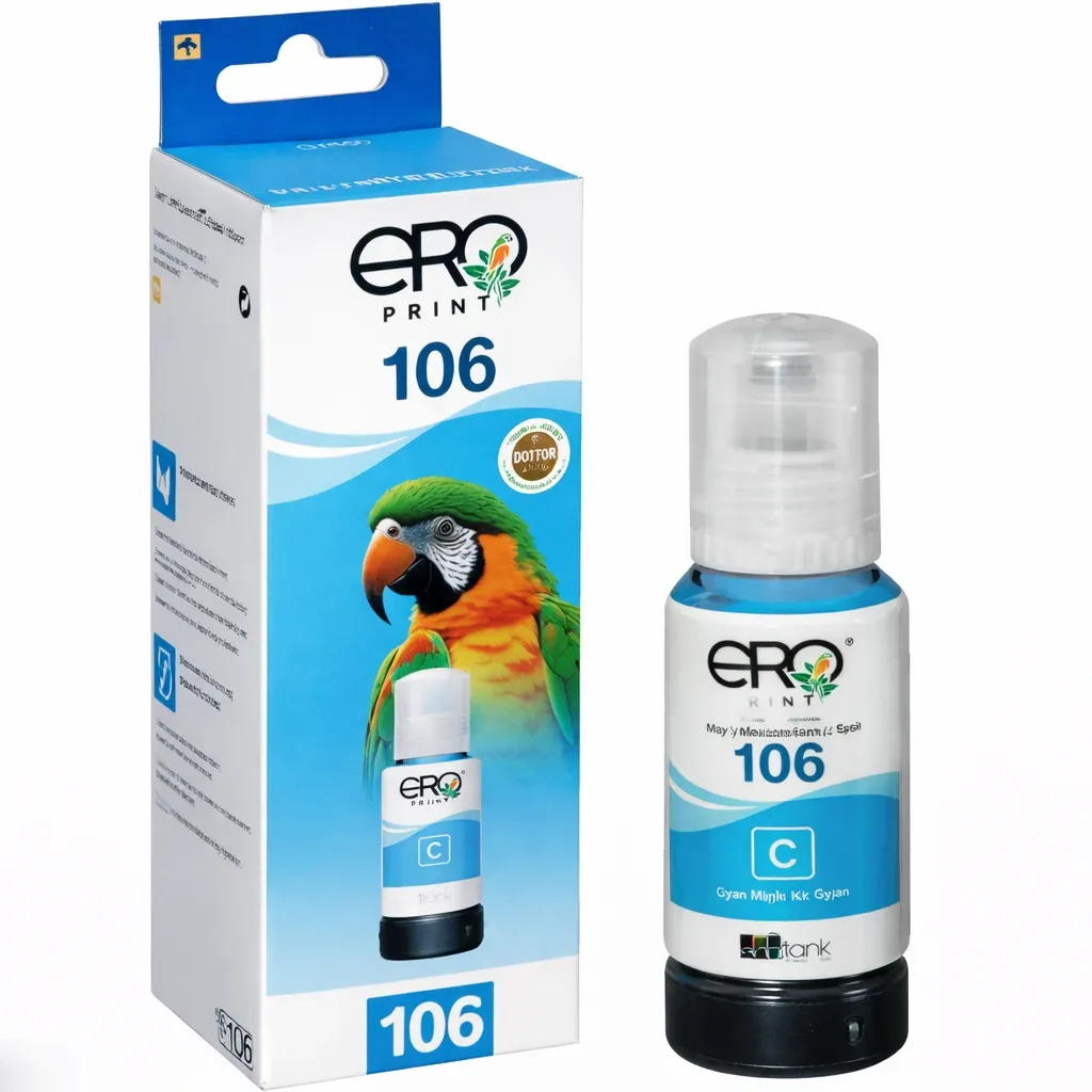 Epson 106 C13T00R240 Mavi Muadil Mürekkep 70ML