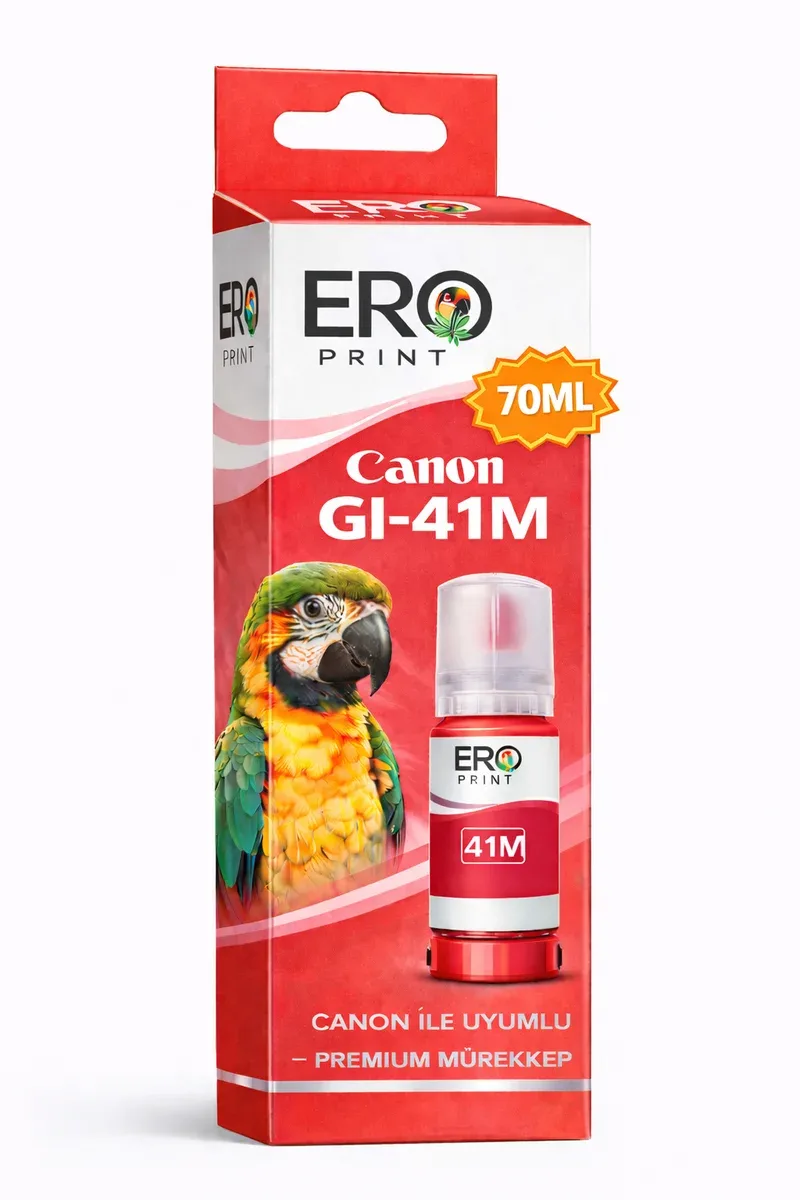 Canon GI-41M 4544C001 Kırmızı Muadil Mürekkep 70ML