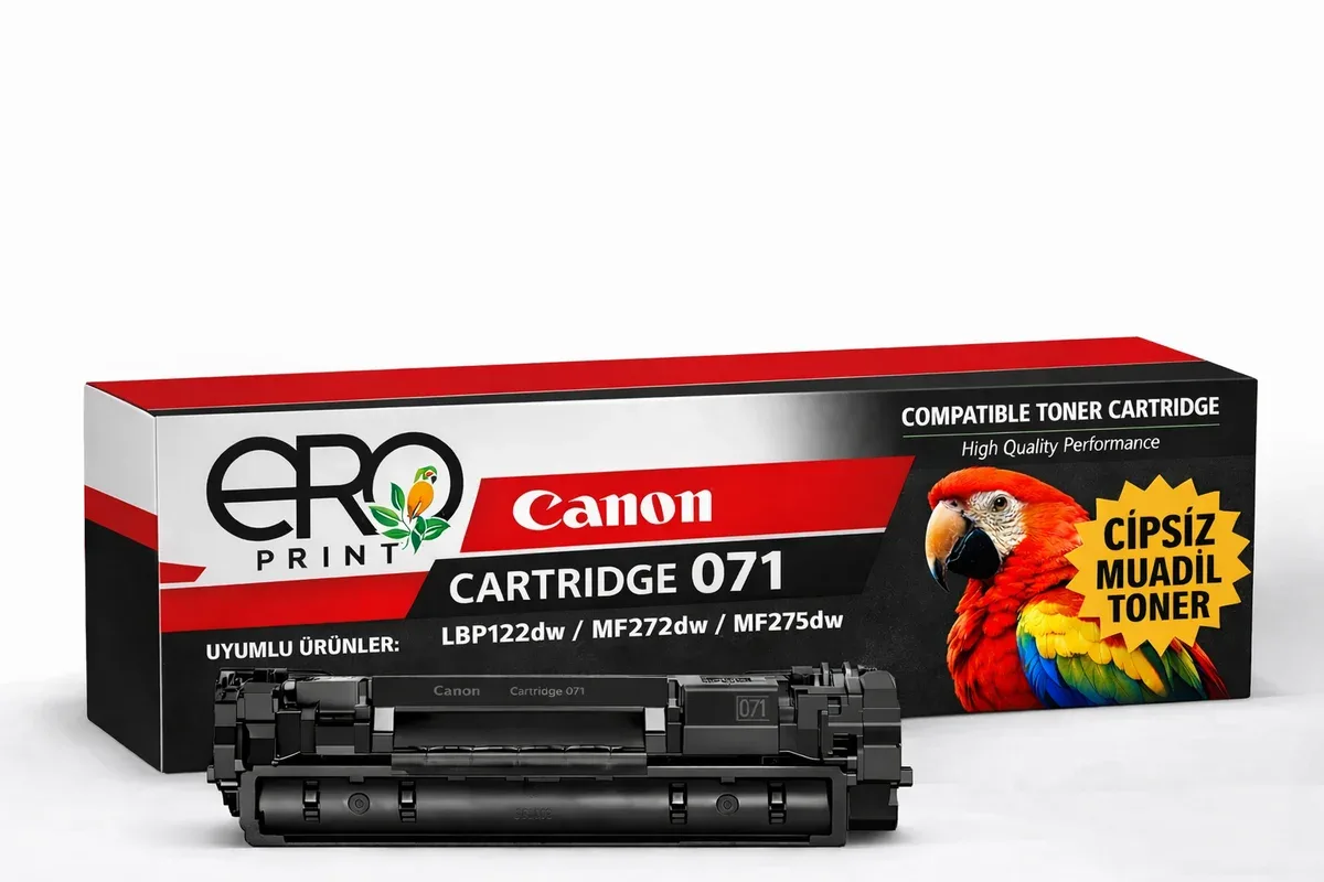 Canon CRG 071 / 5645C002AA Çipsiz Muadil Toner - 1200 Sayfalık