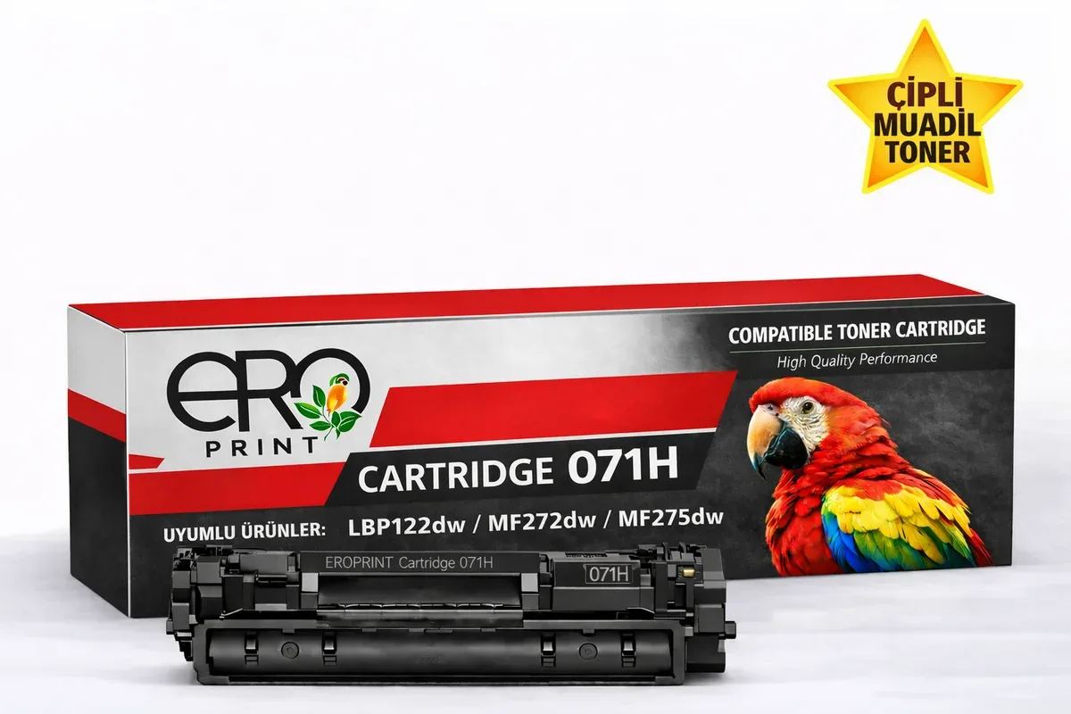 Canon CRG 071H / 5646C002AA Çipli Muadil Toner - 2500 Sayfalık