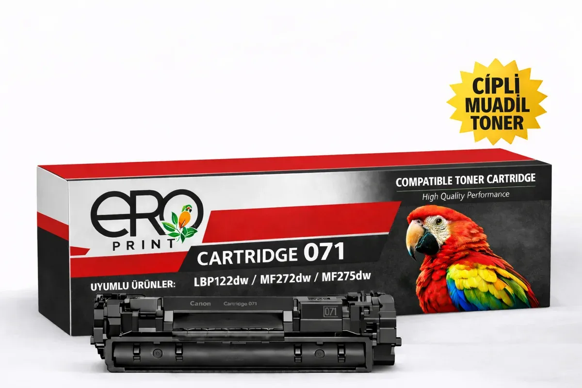 Canon CRG 071 / 5645C002AA Çipli Muadil Toner - 1200 Sayfalık