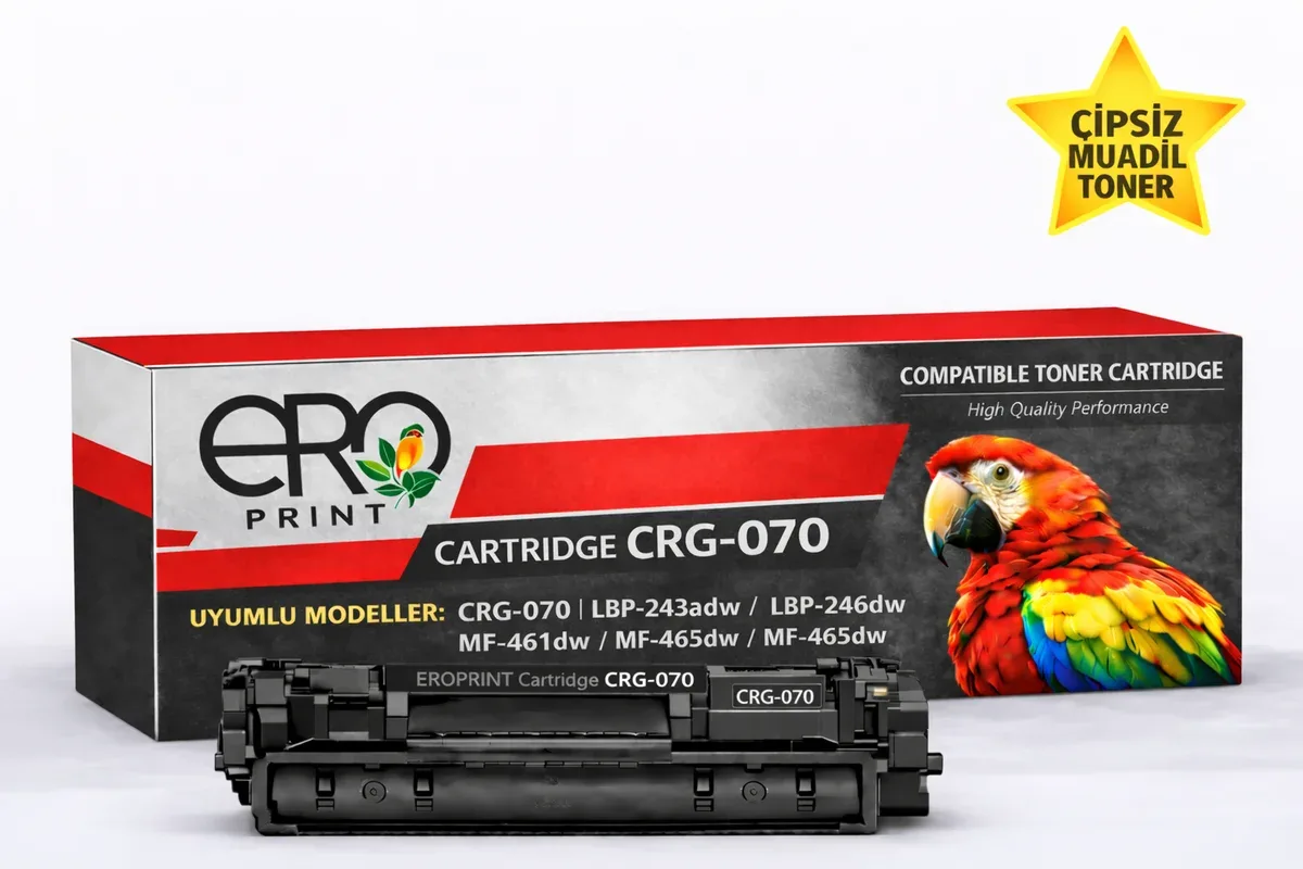Canon CRG-070 Çipsiz Muadil Toner - 3000 Sayfalık