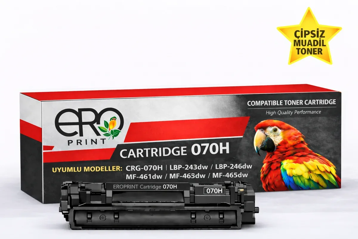 Canon CRG-070H Çipsiz Muadil Toner - 10.200 Sayfalık