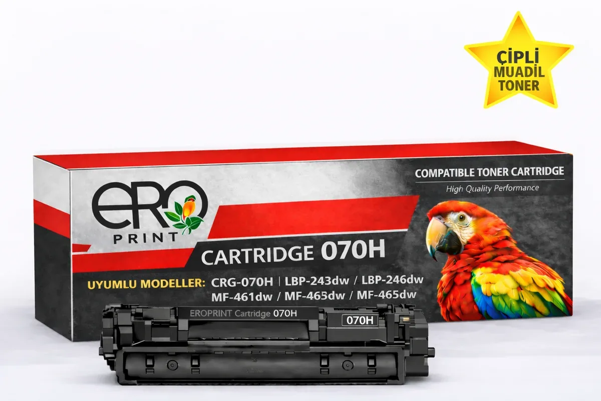 Canon CRG-070H Çipli Muadil Toner - 10.200 Sayfalık