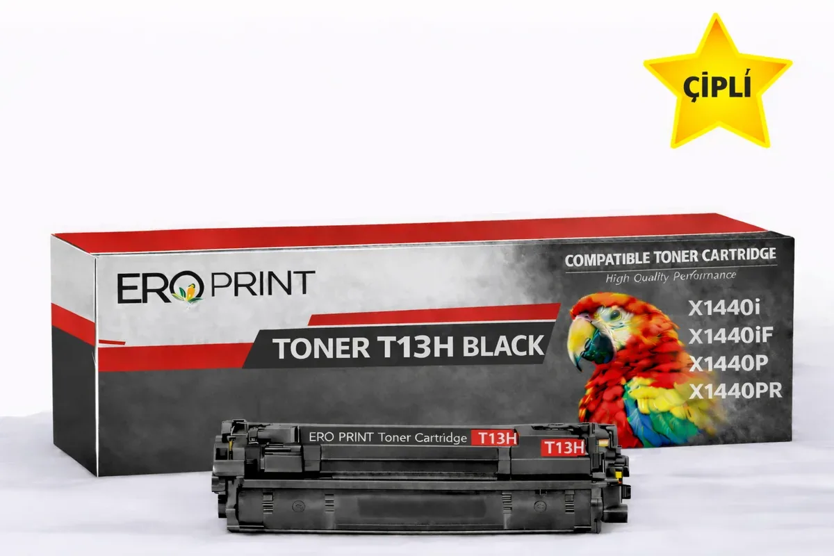 Canon T13HBK Çipli Muadil Toner - 10.200 Sayfalık