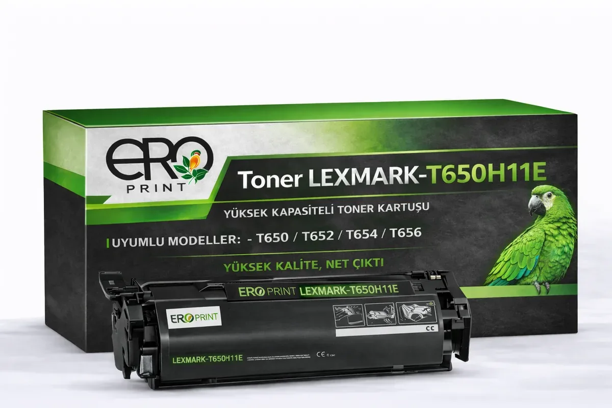 Lexmark T650 Muadil Toner - 25000 Sayfalık