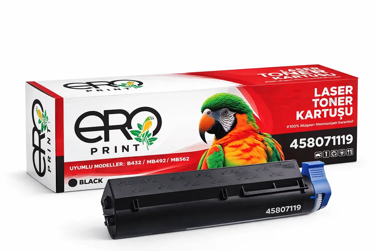 Oki 45807119 Muadil Toner - 3000 Sayfalık