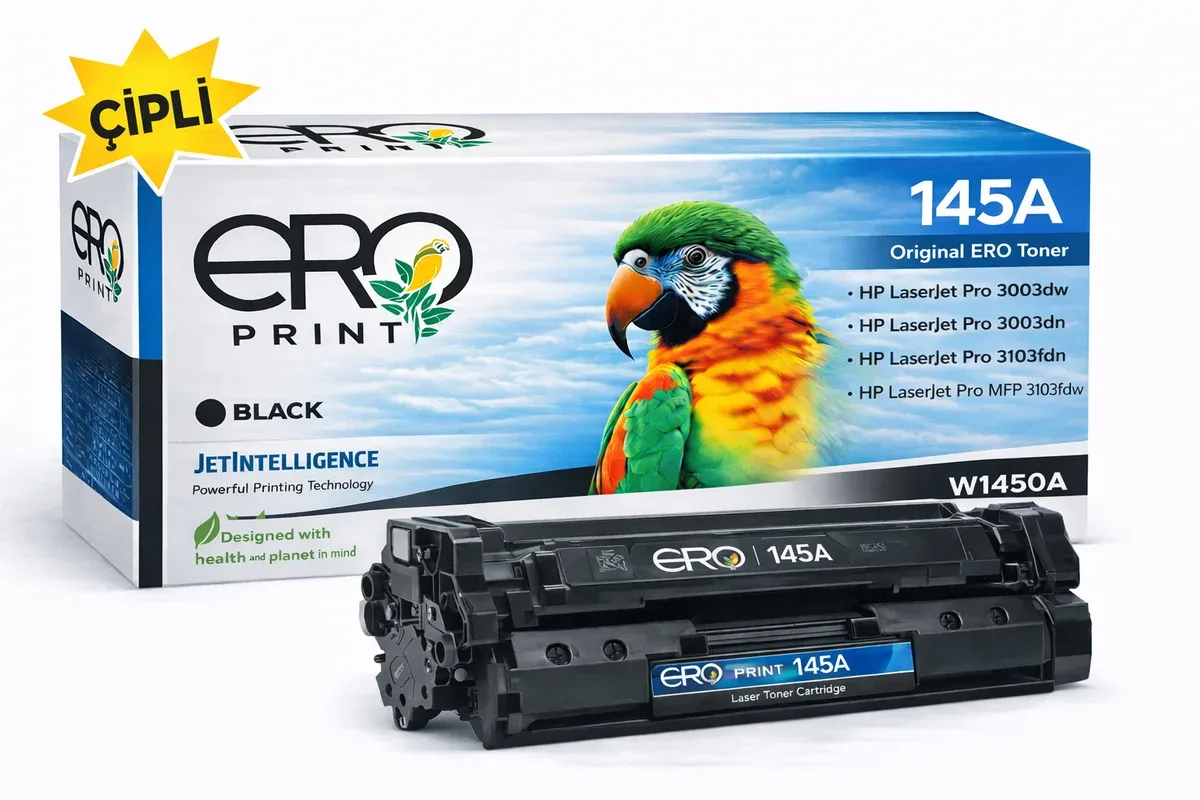 HP W1450A - 145A Çipli Muadil Toner - 1700 Sayfalık