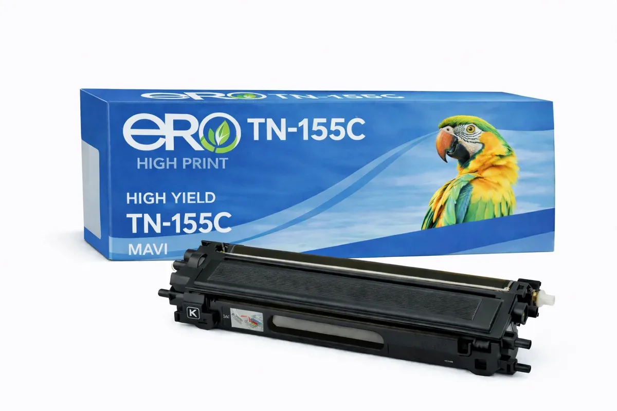 Brother TN-155C Mavi Muadil Toner