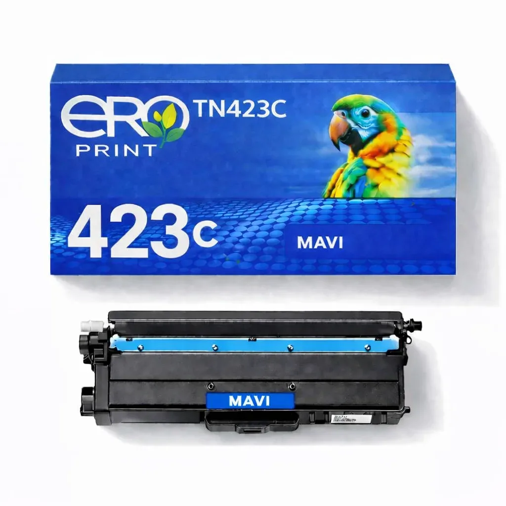 Brother TN-423C Mavi Muadil Toner