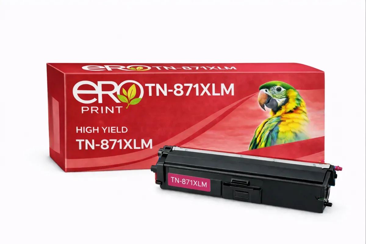 Brother TN-871XLM Kırmızı Muadil Toner