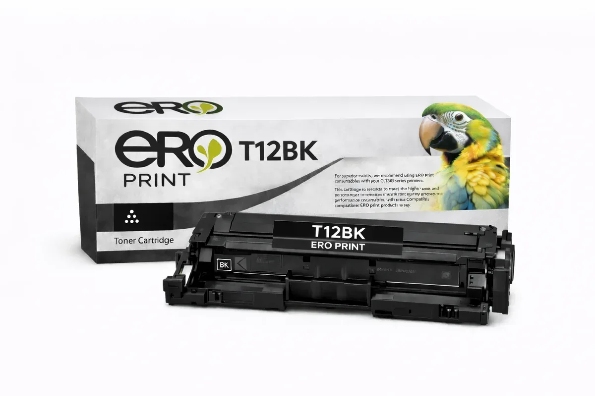 Canon T12BK Çipli Siyah Muadil Toner