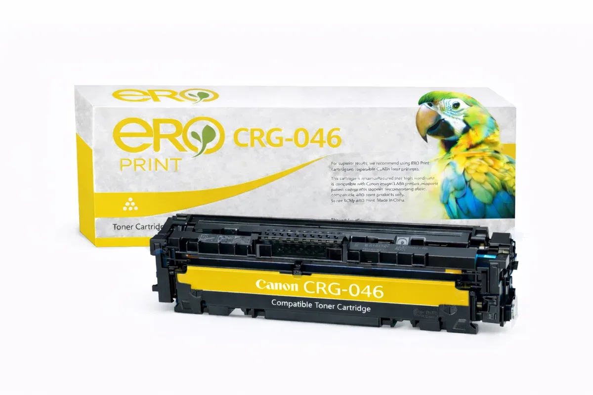 Canon 046Y Çipli Sarı Muadil Toner