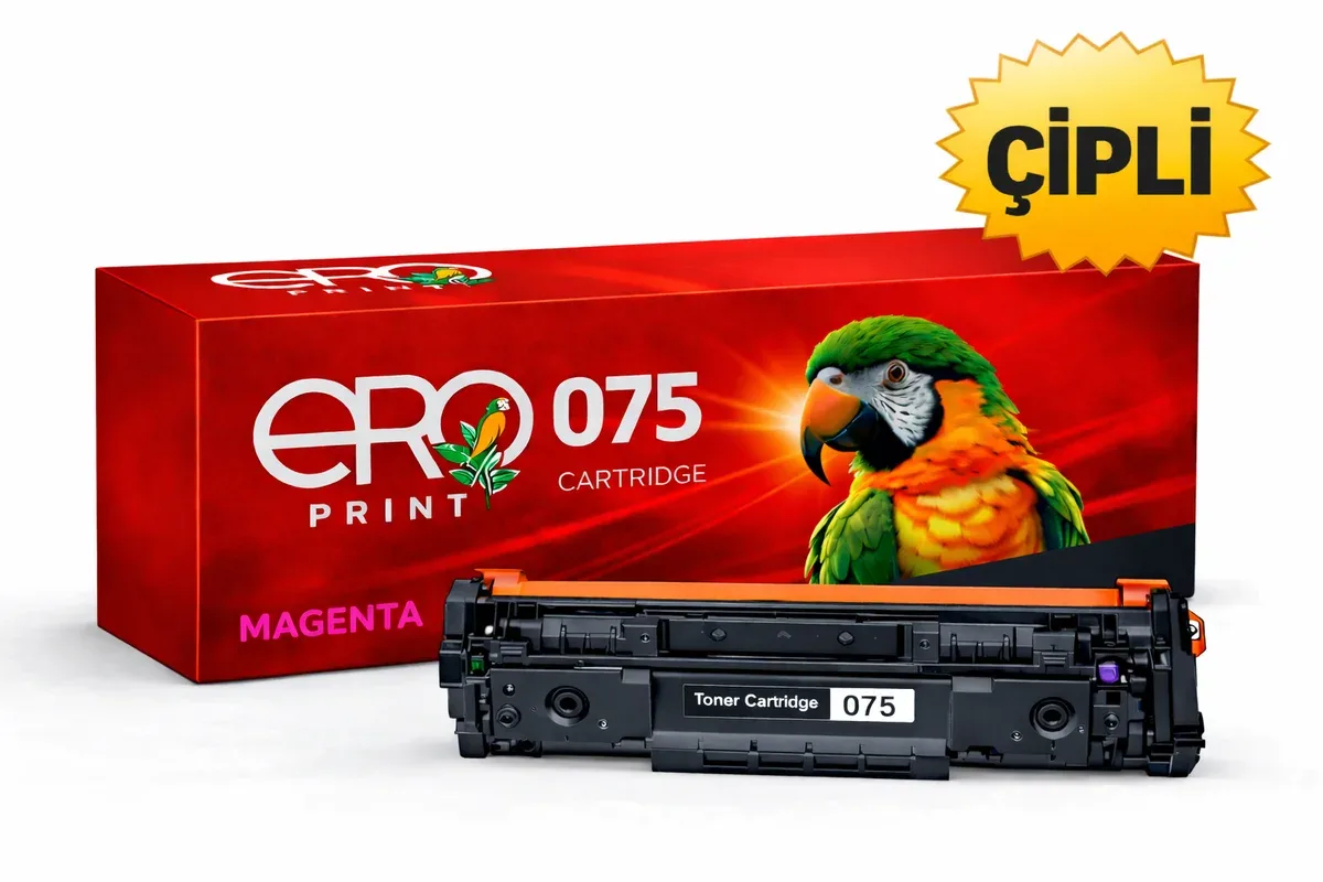 Canon CRG-075M Çipli Muadil Toner