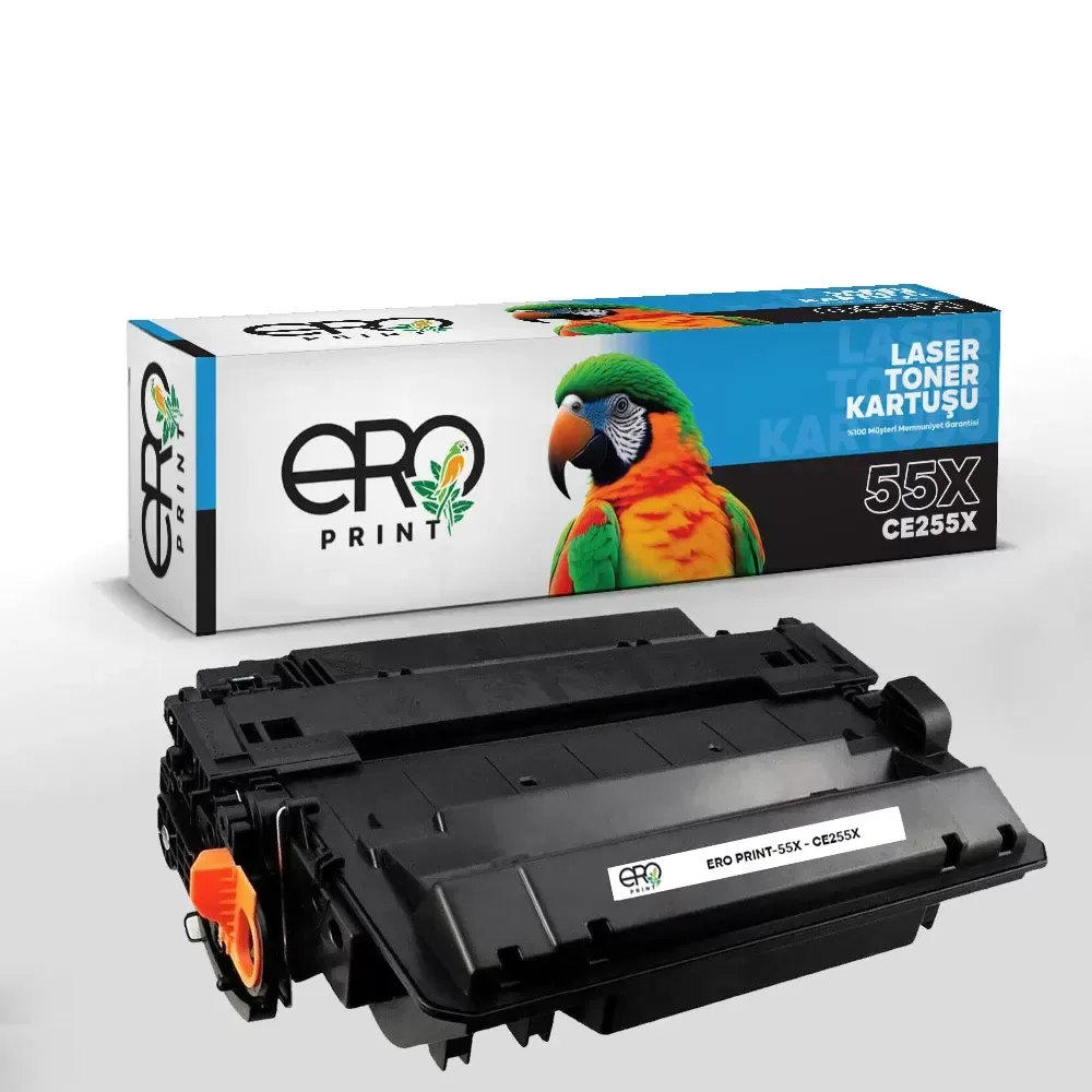 HP 55X /CE255X Muadil Toner