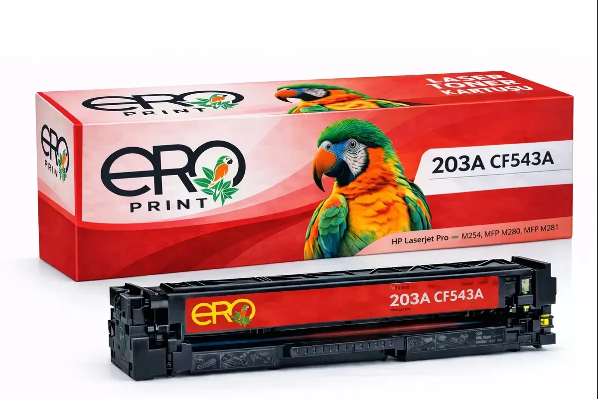 HP CF543A (203A) Kırmızı Muadil Toner