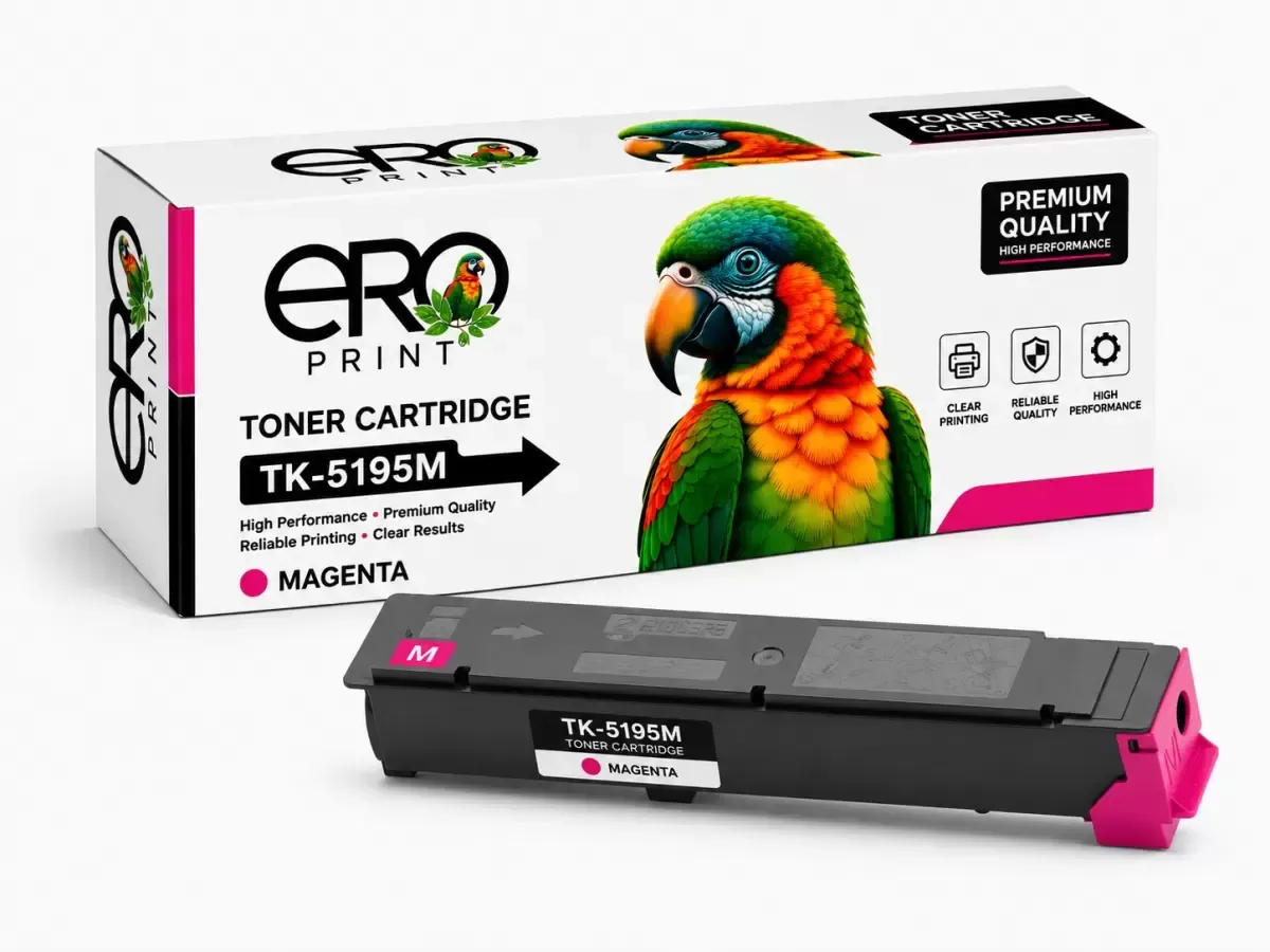 Kyocera TK-5195M Kırmızı Muadil Toner