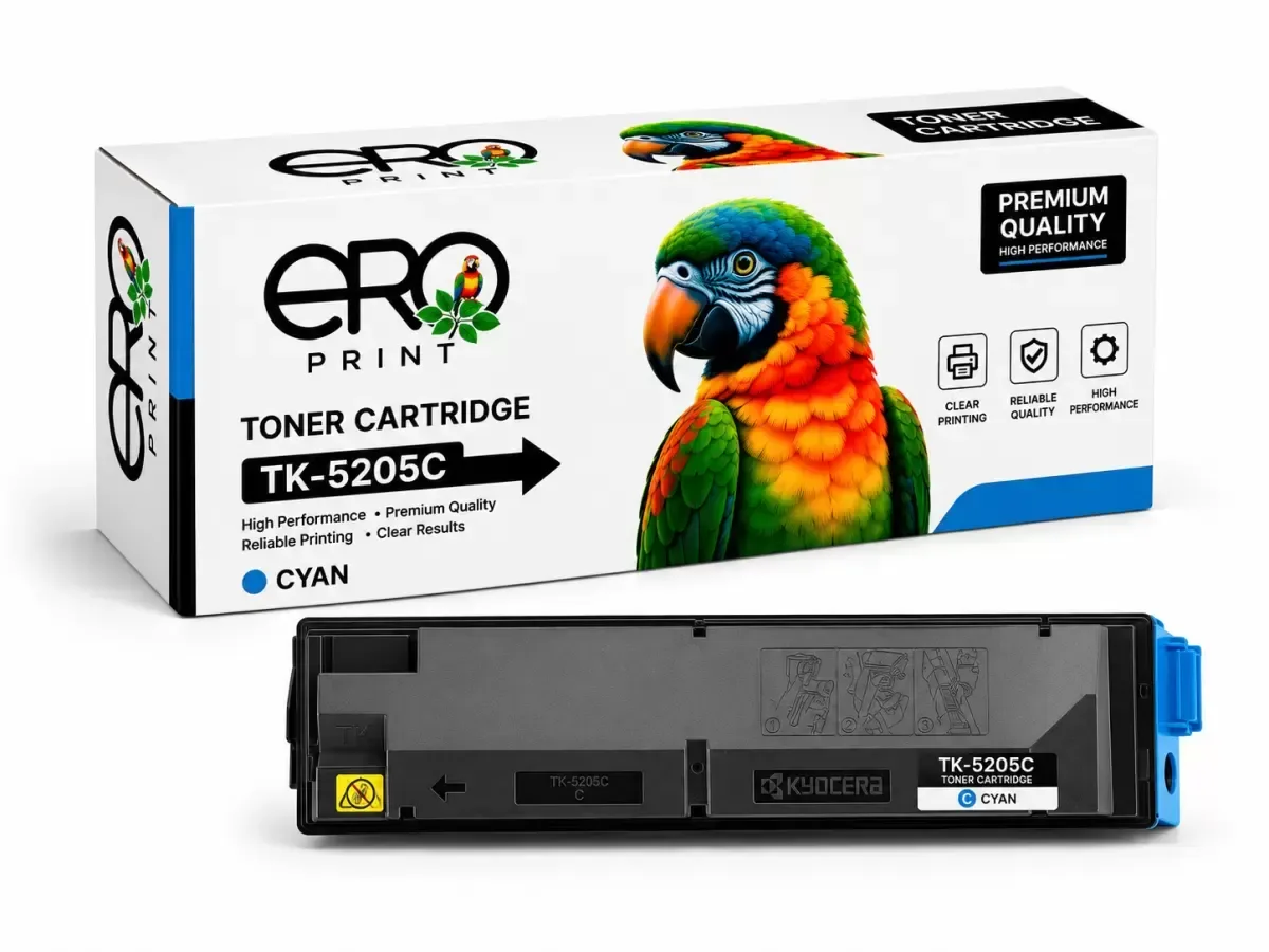 Kyocera TK-5205C Mavi Muadil Toner