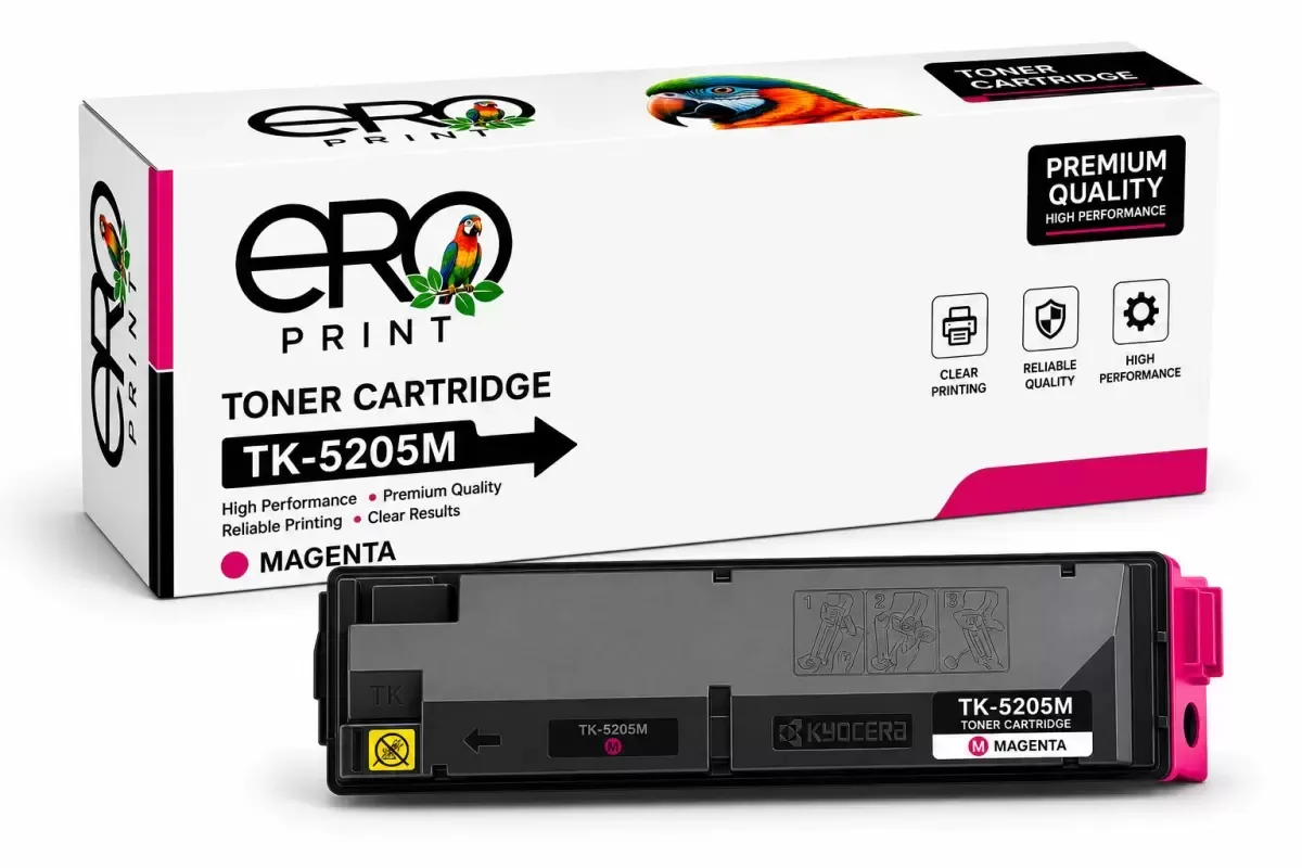 Kyocera TK-5205M Kırmızı Muadil Toner