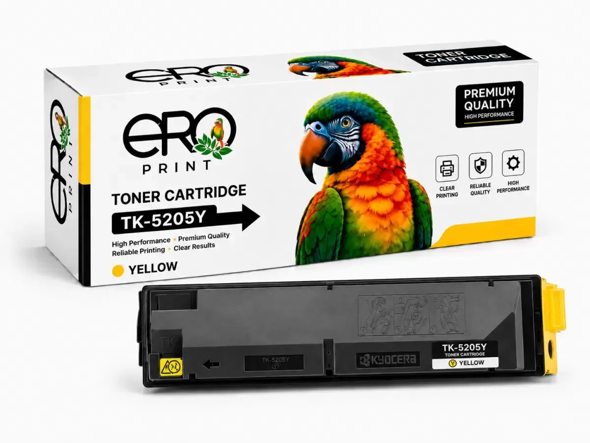 Kyocera TK-5205Y Sarı Muadil Toner