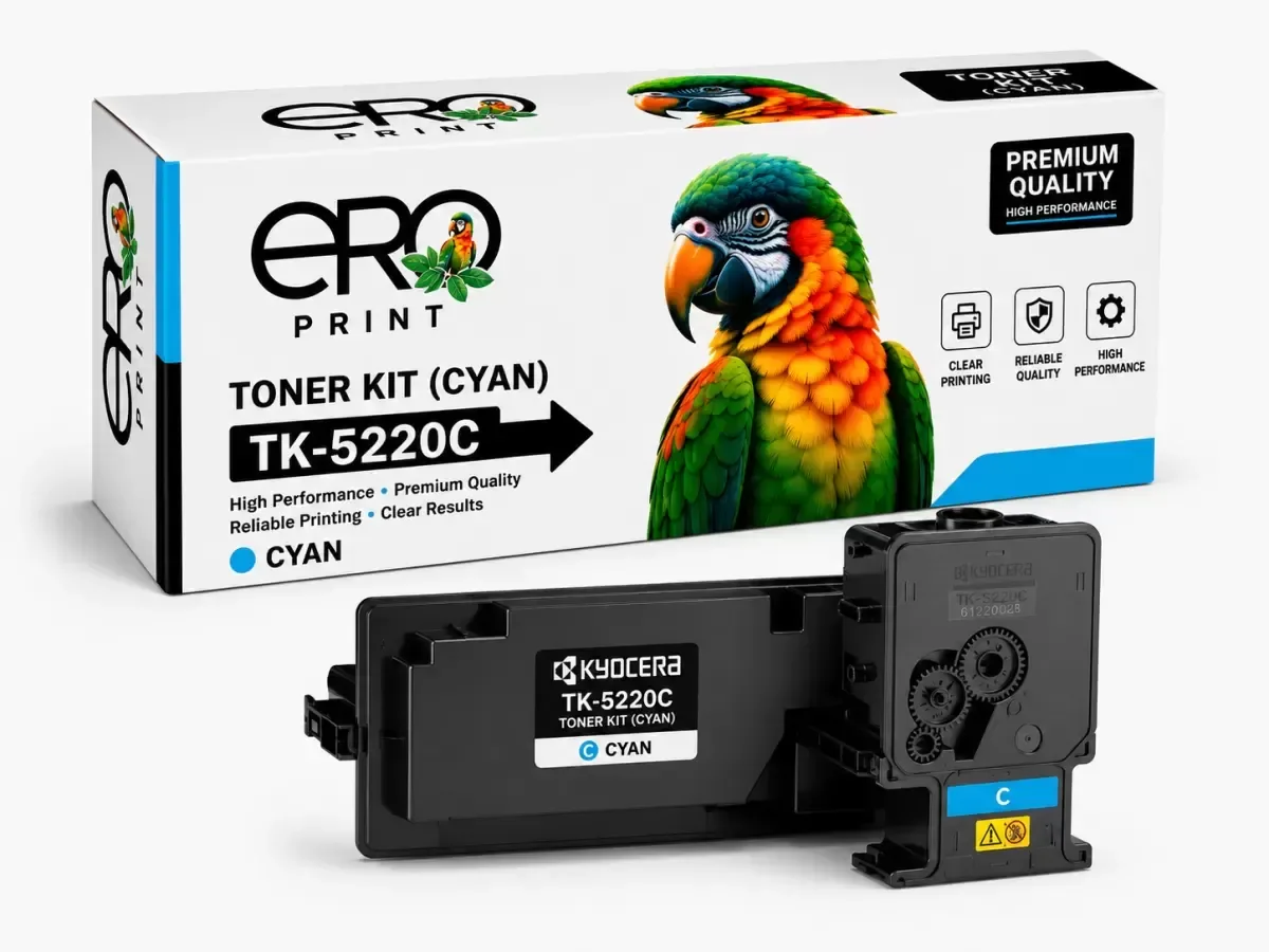 Kyocera TK-5220C Mavi Muadil Toner