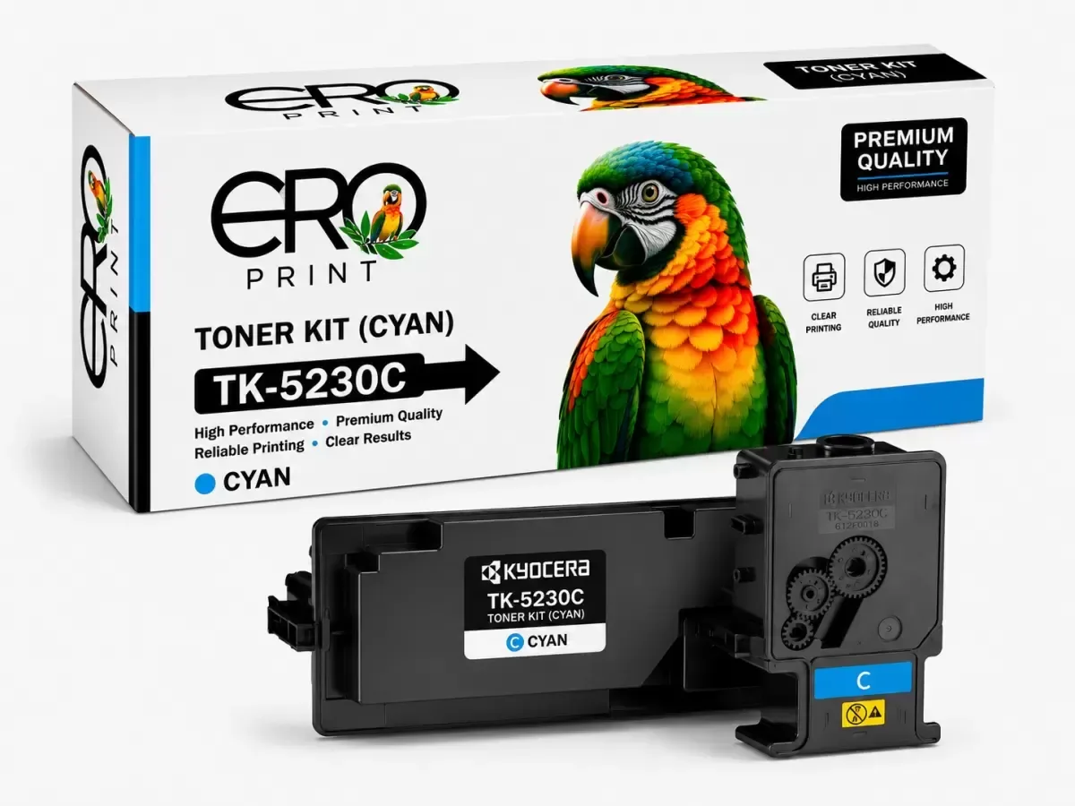 Kyocera TK-5230C Mavi Muadil Toner
