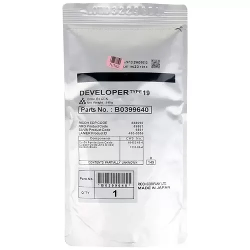 Gestetner Type 19 Siyah Orjinal Toner - 1015 / 1018 (T7785)