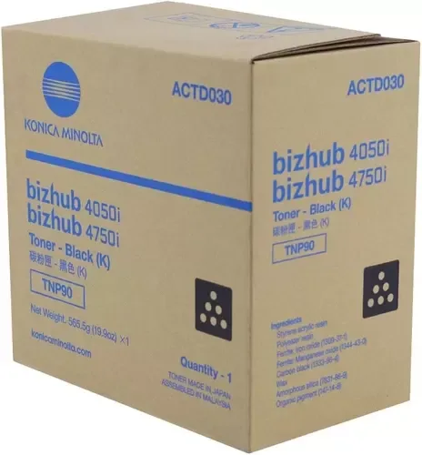 Konica Minolta TNP-90 Siyah Orjinal Toner - İneo 4050i